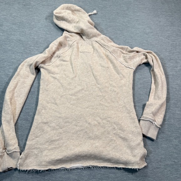 Billabong Hoodie Womens Medium‎ Beige California Love Bear Graphic Pullover - Picture 4 of 5